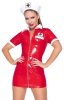 Vinyl nurse red L